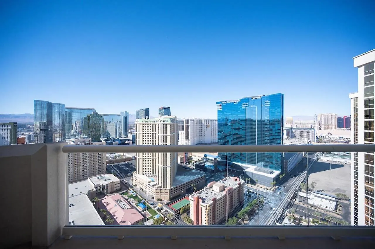 No Resort Fee Strip View Balcony+Free Valet+ Pool Las Vegas Stany Zjednoczone Ameryki